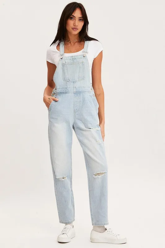 Blue Denim Overall sold by Ally Fashion