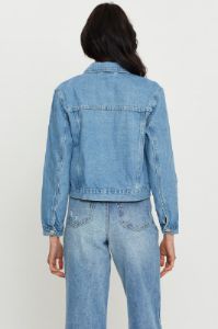 Blue Demin Jacket Long Sleeve sold by Ally Fashion