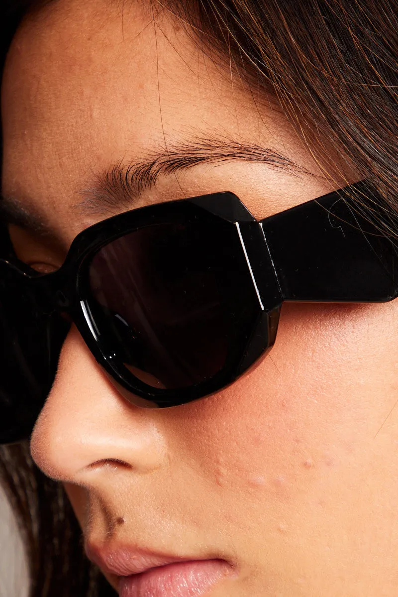 Black Fashion Sunglasses sold by Ally Fashion product image thumbnail 2