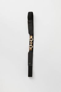 Black Diamante Metal Elastic Belt sold by Ally Fashion
