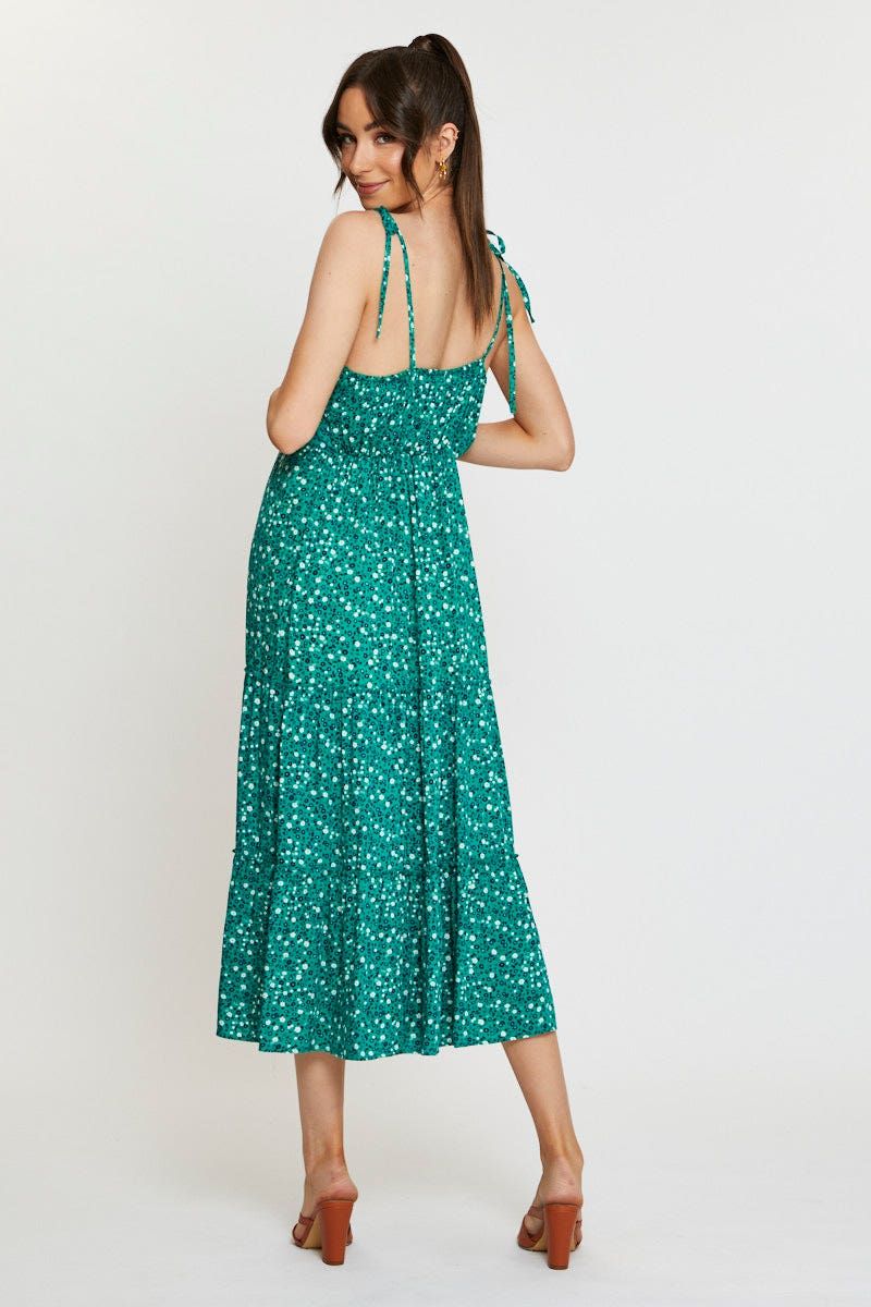 Print A Line Dress Sleeveless sold by Ally Fashion product image thumbnail 5