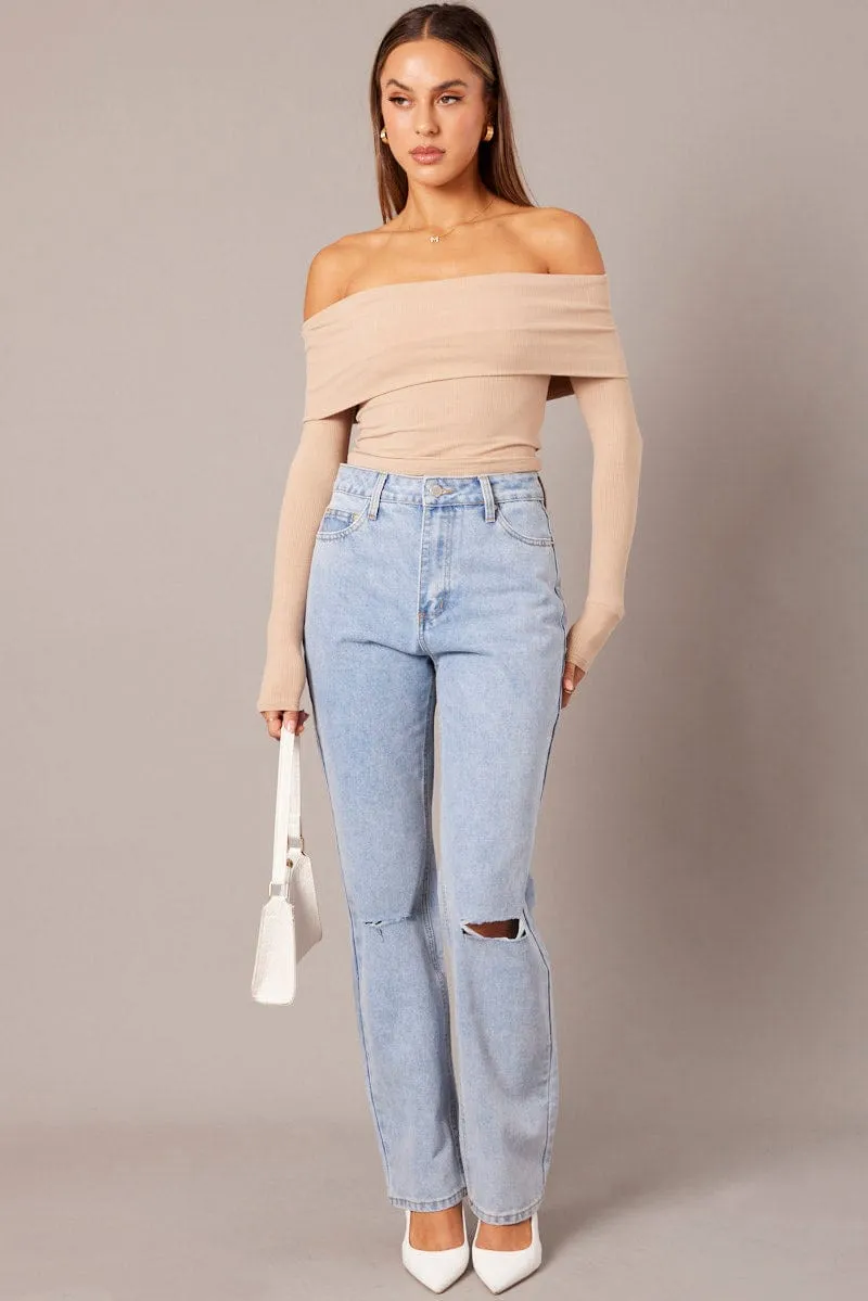 Denim Boyfriend Jean High Rise sold by Ally Fashion product image thumbnail 2