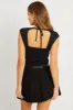 Black Top Sleeveless Sweetheart Neck Supersoft sold by Ally Fashion