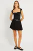 Black Top Sleeveless Sweetheart Neck Supersoft sold by Ally Fashion