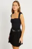 Black Top Sleeveless Sweetheart Neck Supersoft sold by Ally Fashion