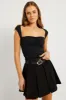 Black Top Sleeveless Sweetheart Neck Supersoft sold by Ally Fashion