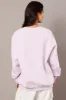 Purple Graphic Sweater Long Sleeve sold by Ally Fashion