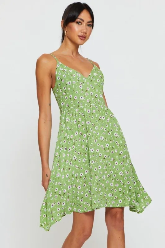 Print A Line Dress Mini sold by Ally Fashion