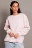 Pink Graphic Sweater Long Sleeve sold by Ally Fashion