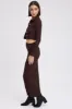 Brown Maxi Skirt Bodycon Textured Jersey sold by Ally Fashion