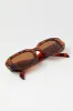 Brown Animal Print Fashion Sunglasses sold by Ally Fashion