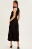 Black Halter Neck Maxi Dress sold by Ally Fashion