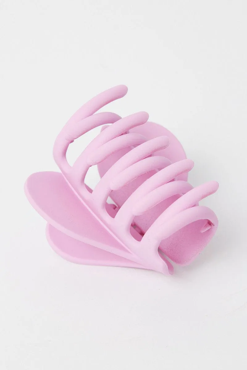 Pink Heart Claw Clip sold by Ally Fashion product image thumbnail 4