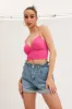 Blue Denim Shorts High Waist Paperbag sold by Ally Fashion