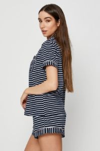 Stripe Jersey Pyjamas Set sold by Ally Fashion