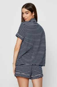 Stripe Jersey Pyjamas Set sold by Ally Fashion