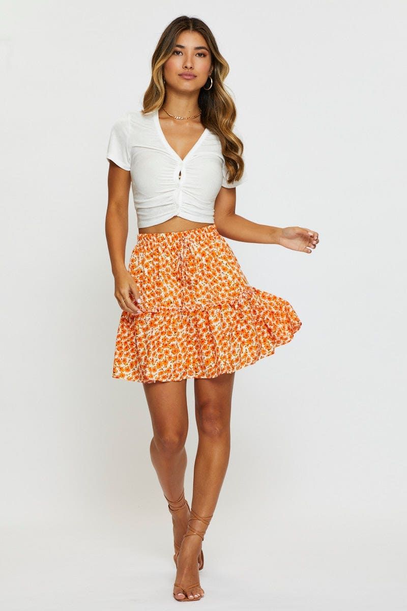 Print Mini Skater Skirt sold by Ally Fashion product image thumbnail 3