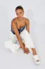 White Wide Leg Pants High Rise sold by Ally Fashion