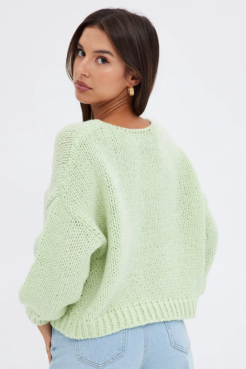Green Oversized Sweater sold by Ally Fashion product image thumbnail 5