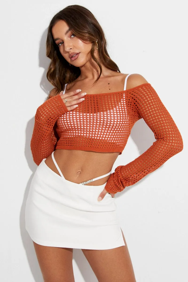 White Mid Rise Mini Skirt sold by Ally Fashion