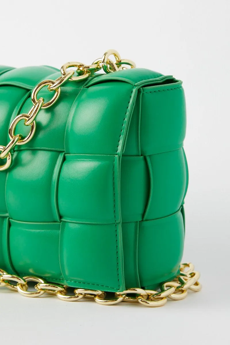 Green Quilt Crossbody Bag sold by Ally Fashion product image thumbnail 4