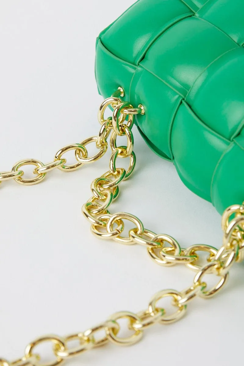 Green Quilt Crossbody Bag sold by Ally Fashion product image thumbnail 2