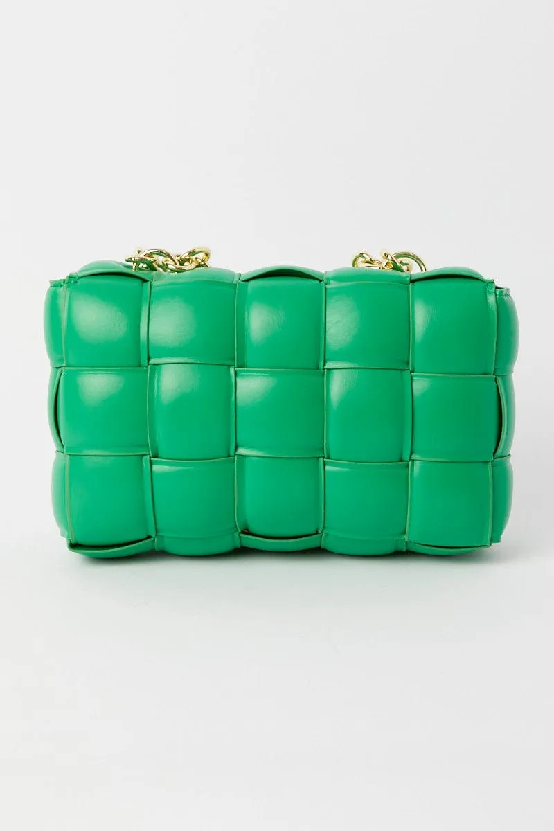 Green Quilt Crossbody Bag sold by Ally Fashion product image thumbnail 3