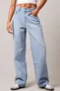 Denim Straight Jean High Rise sold by Ally Fashion