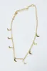Gold Moon Pendent Necklace sold by Ally Fashion
