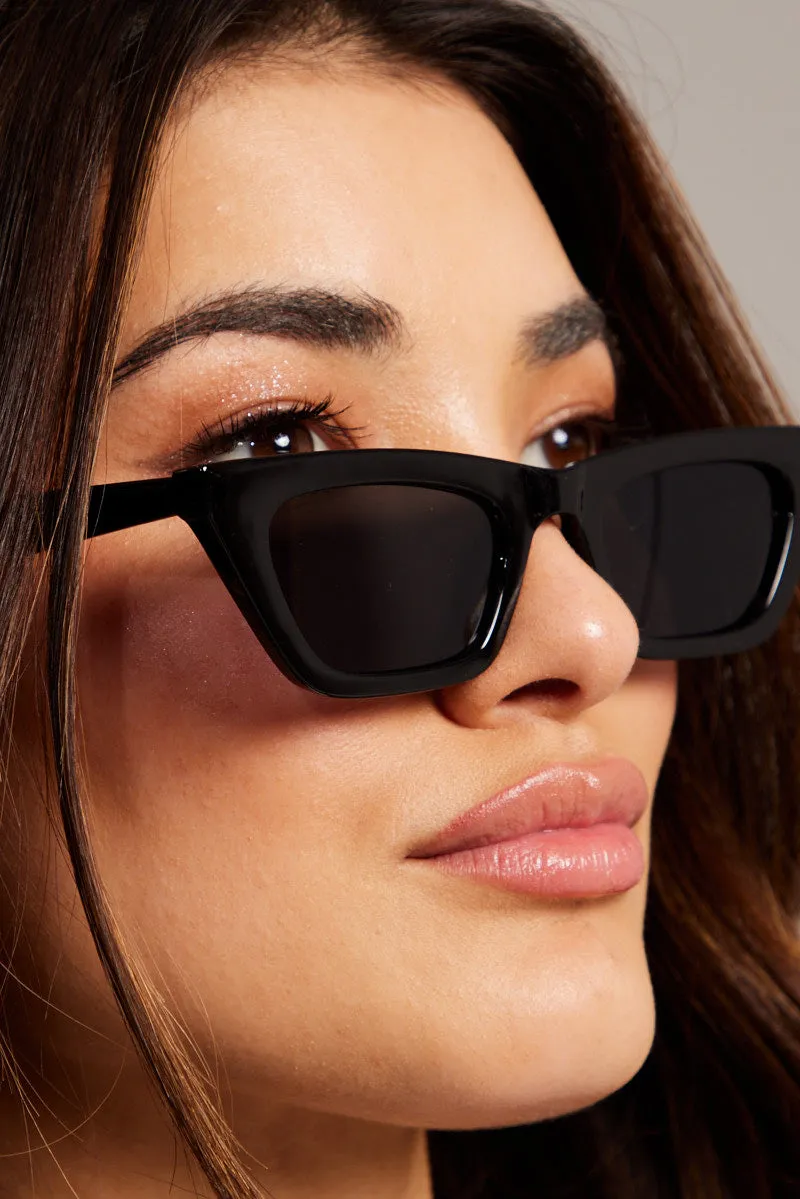 Black Fashion Sunglasses sold by Ally Fashion product image thumbnail 2