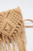 Brown Crochet Crossbody Bag sold by Ally Fashion