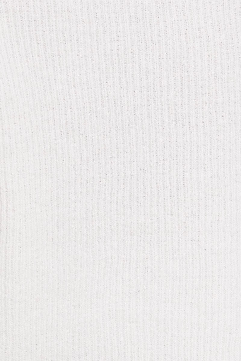 White Fluffy Cardigan sold by Ally Fashion product image thumbnail 6