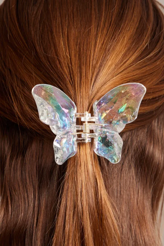 Metallic Butterfly Claw Clip sold by Ally Fashion