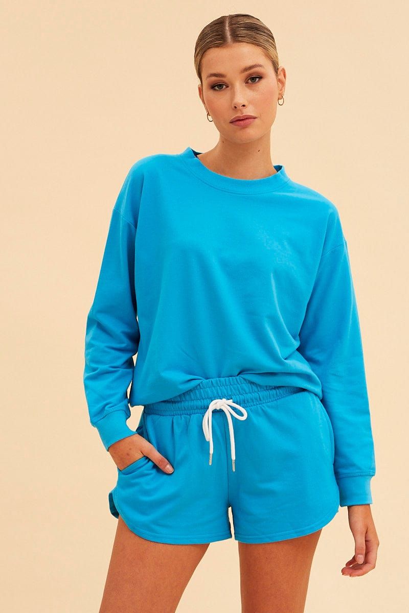 Blue Hudson Terry Short sold by Ally Fashion product image thumbnail 3