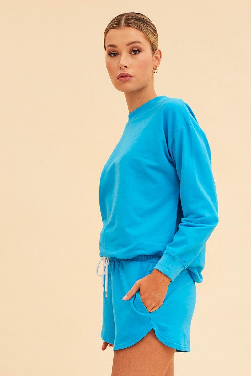 Blue Hudson Terry Short sold by Ally Fashion product image thumbnail 4