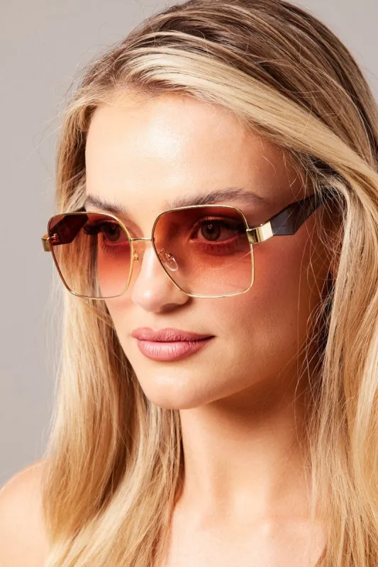 Brown Fashion Sunglasses sold by Ally Fashion