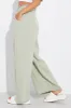 Green Wide Leg Pants High Rise sold by Ally Fashion