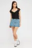 Black Mesh Top Short Sleeve sold by Ally Fashion