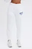 White Track Pants High Rise Jogger sold by Ally Fashion