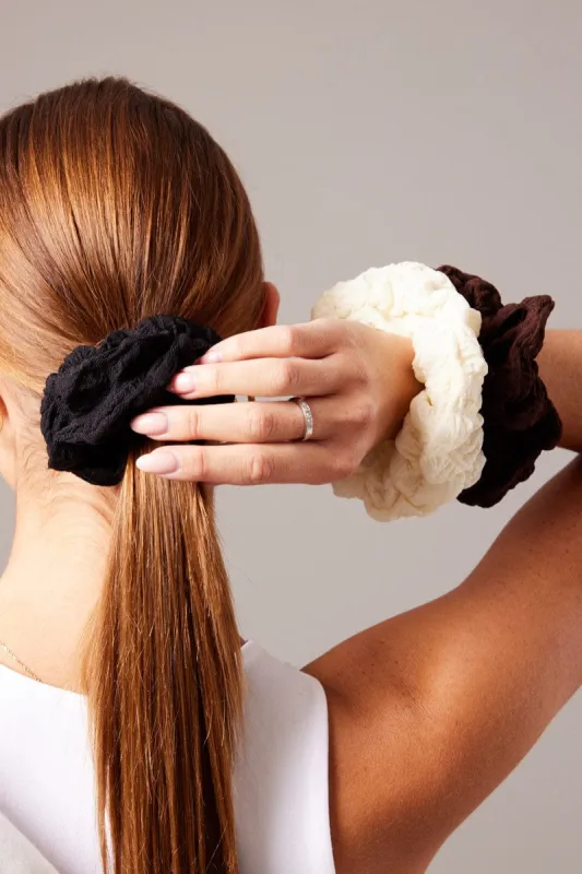 Multi 3 Pack Scrunchies sold by Ally Fashion