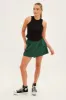 Black Crew Tank High Neck Curved Hem Sleeveless sold by Ally Fashion