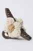 Brown Flower Claw Clip sold by Ally Fashion