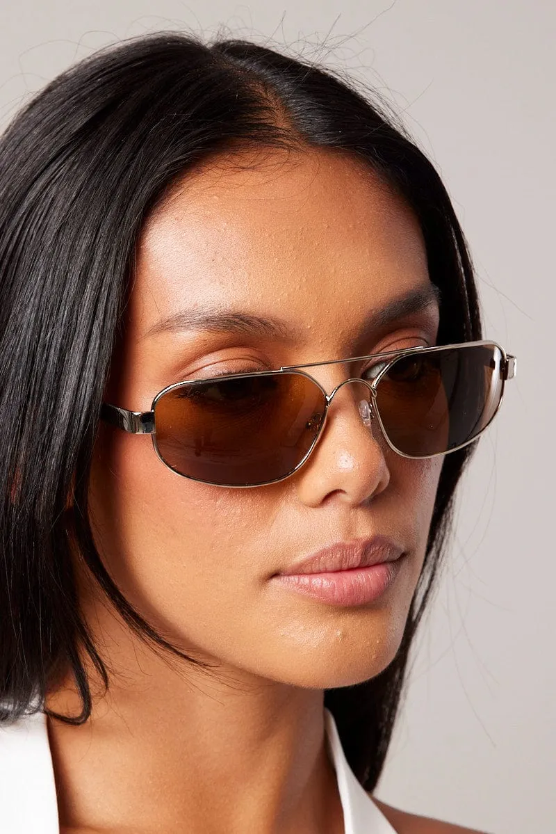 Brown Fashion Sunglasses sold by Ally Fashion