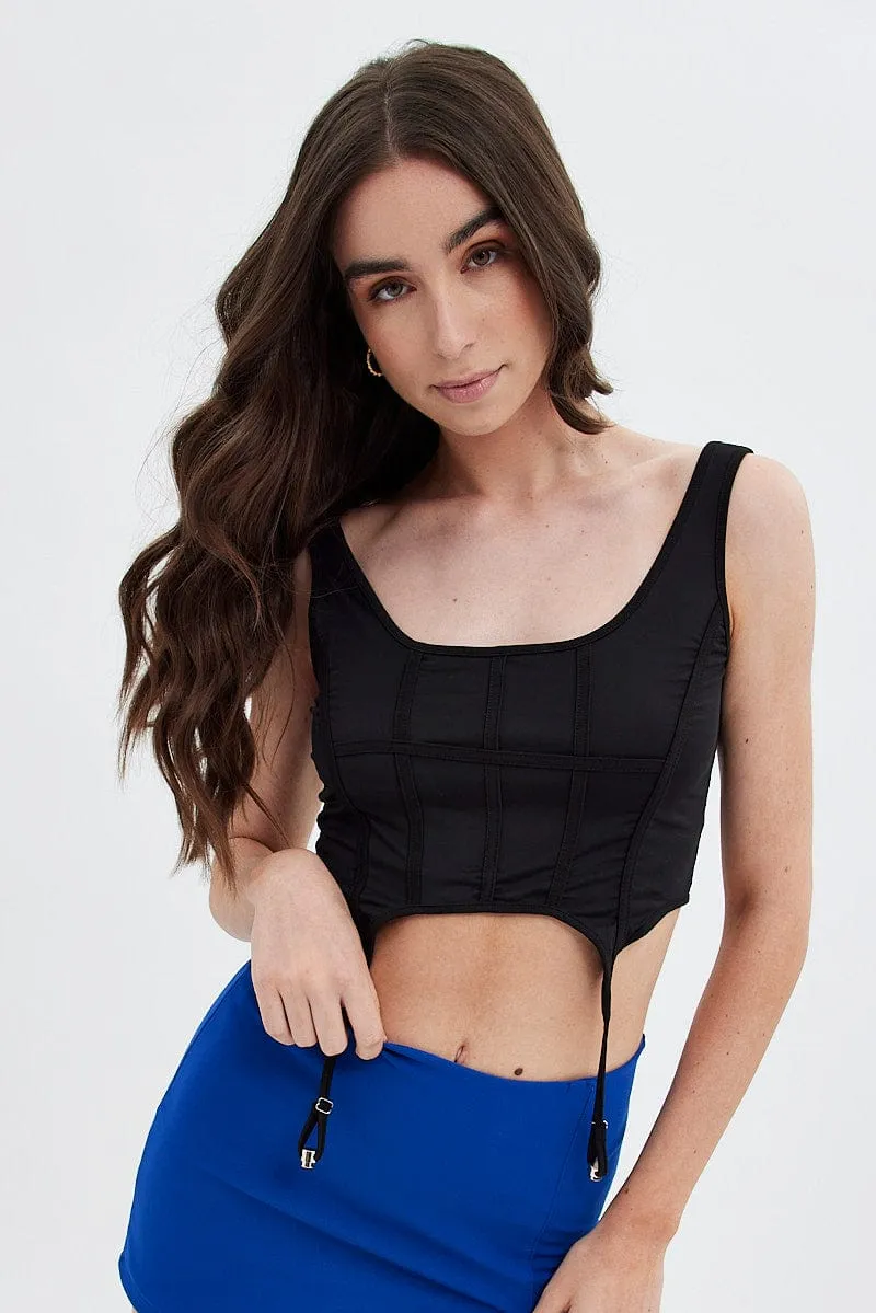 Black Corset Top Lingerie sold by Ally Fashion