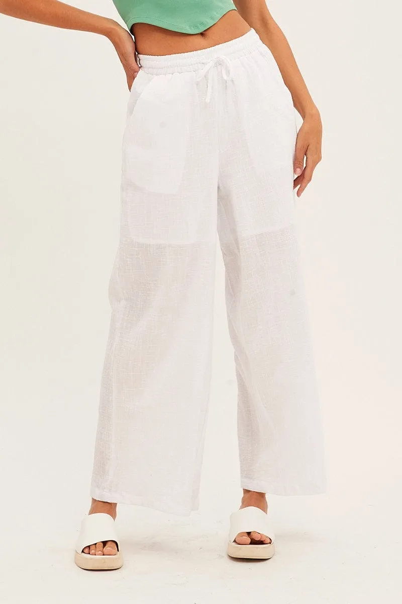 White Long Sleeve Crochet Knit Jumper sold by Ally Fashion product image thumbnail 2