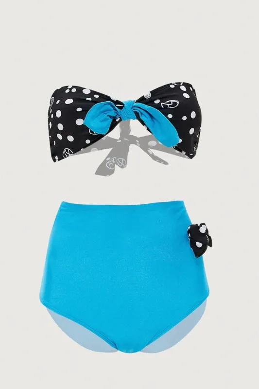 Blue Two Piece Bikini sold by Ally Fashion