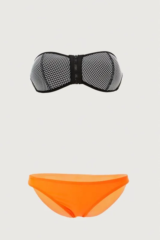 Black Two Piece Bikini sold by Ally Fashion