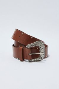 Brown Studded Belts sold by Ally Fashion