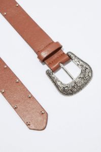 Brown Studded Belts sold by Ally Fashion