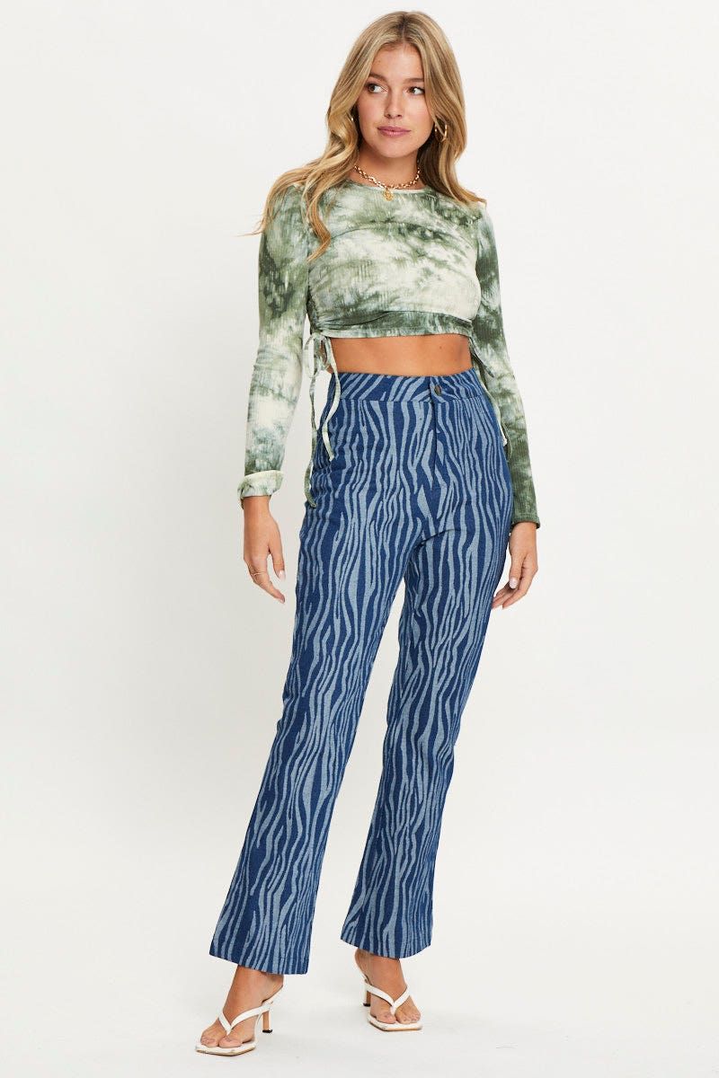 Blue Denim Jeans sold by Ally Fashion product image thumbnail 3